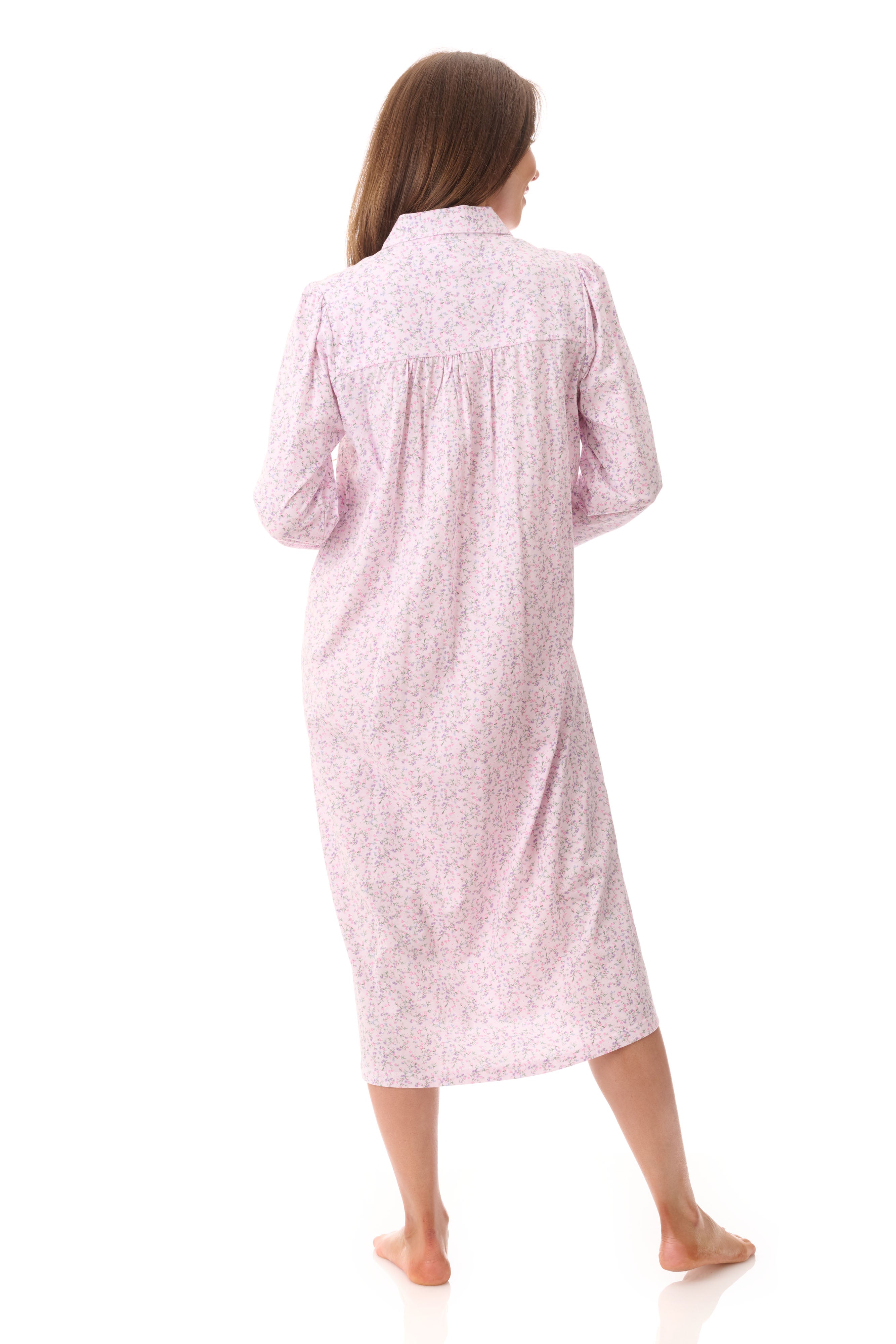 Givoni Thea Cotton Knit Mid Nightie -Pink(L Only)