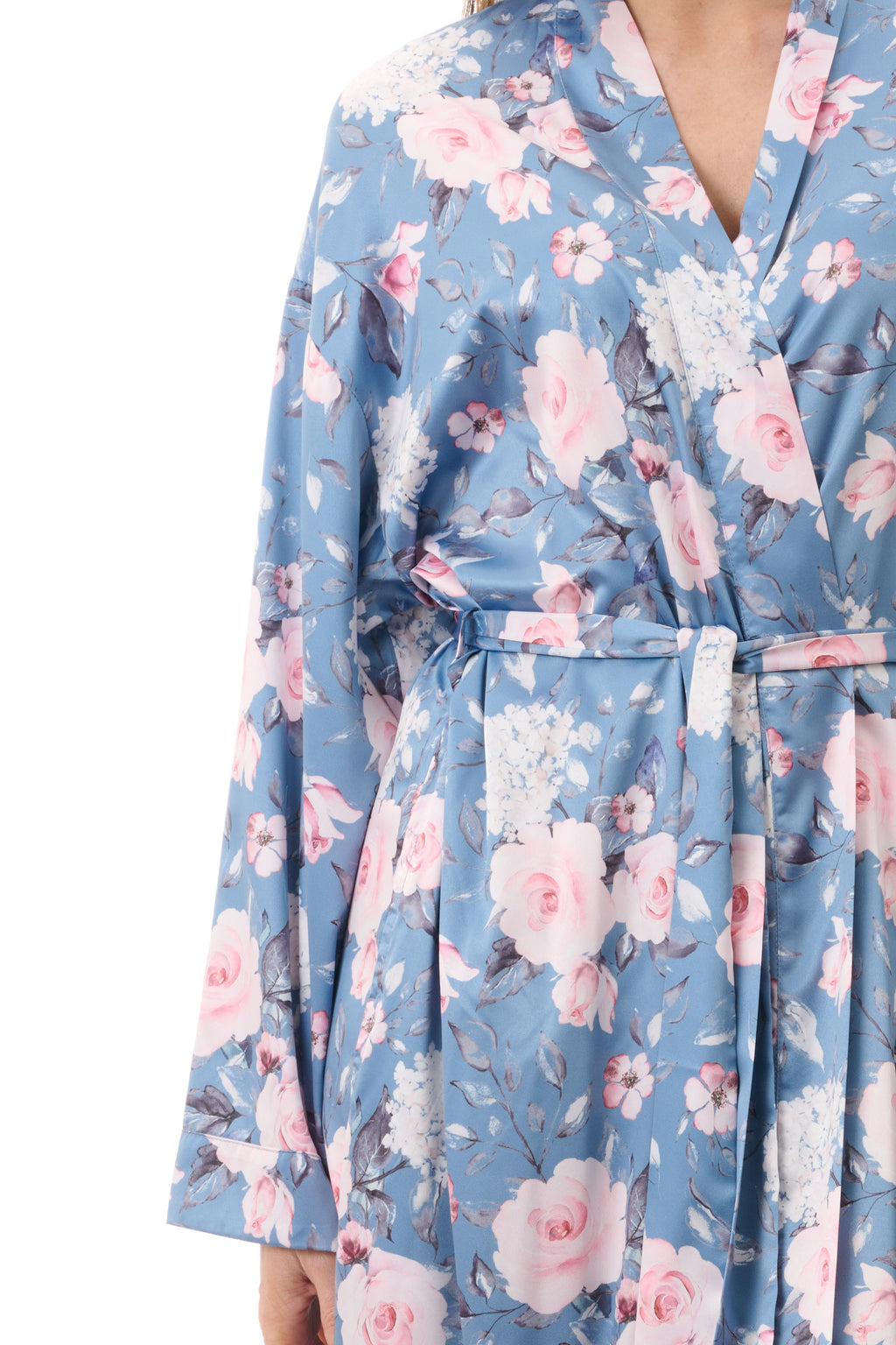 Givoni Jaclyn Polyester Satin Mid Gown -Dusk(S/M/L)