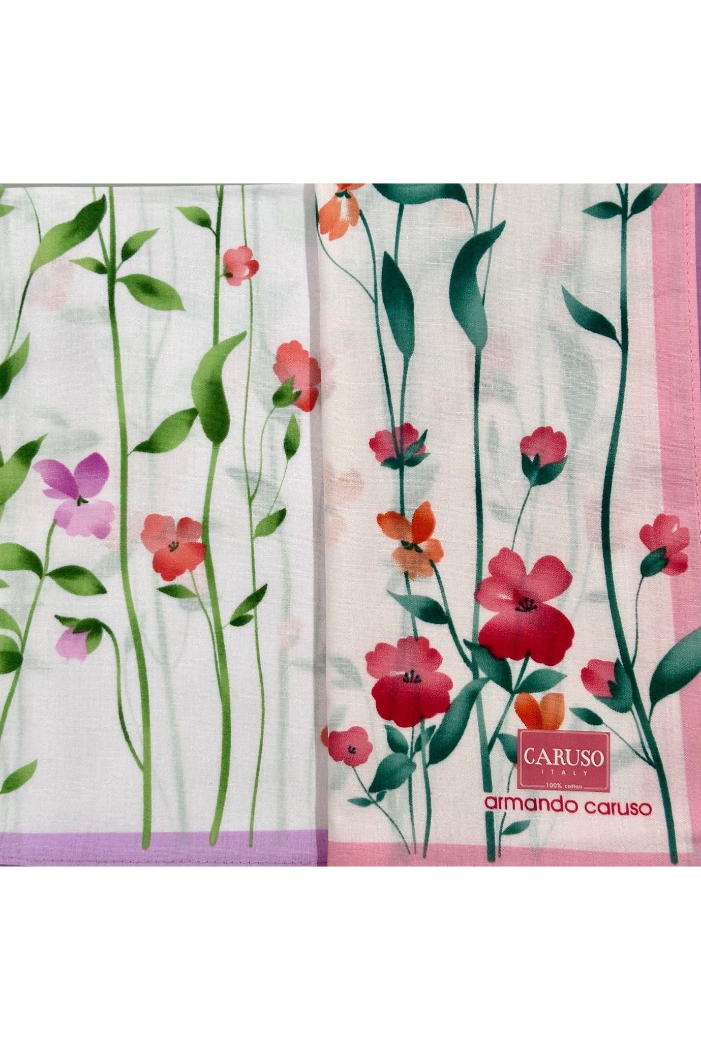 Armando Caruso Tall Stems Handkerchief -Pink Only