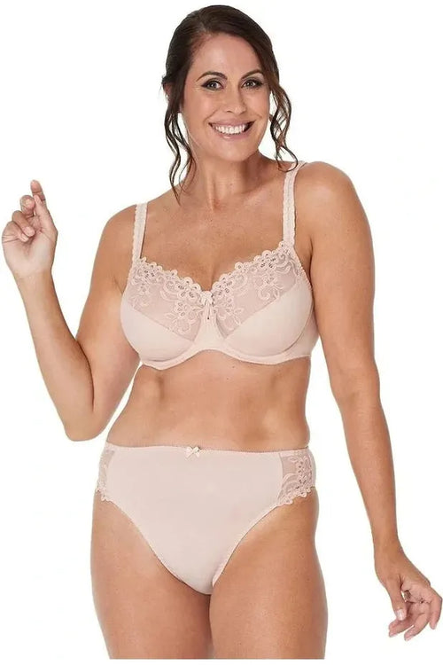 -Fayreform Coral Underwire Bra -Latte
