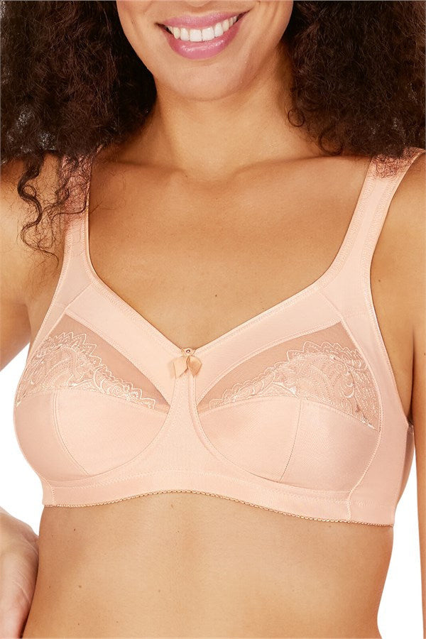 Amoena Isadora Wirefree Bra -Rose Nude