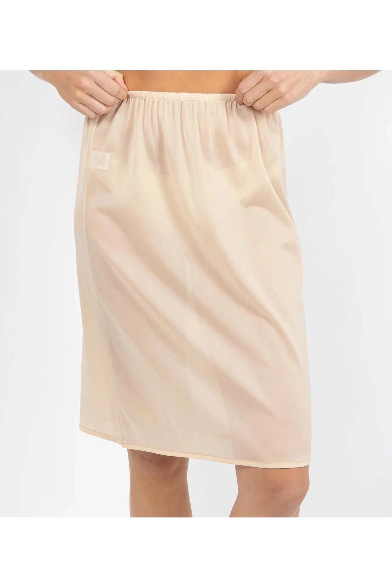 Brandella Matt Tricot Basic Half Slip -Skin