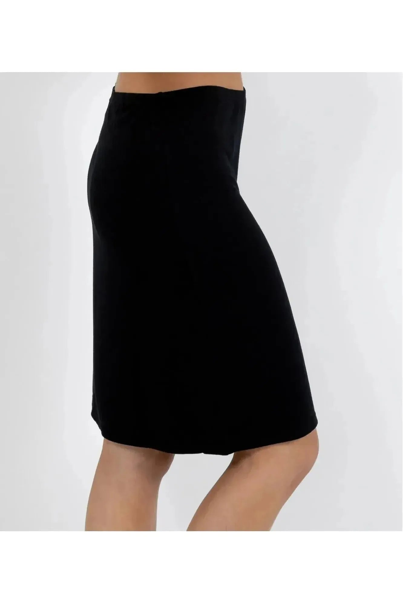 Baselayers Matt Tricot Basic Half Slip -Black(14 & 16)