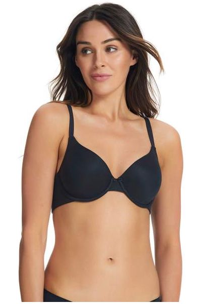 Fine Lines Memory Underwire Bra -Black(10D Only) & Skin(16DD)