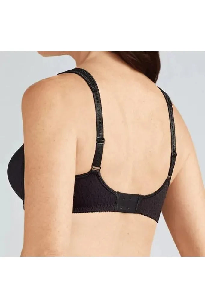 Amoena Mona Wirefree Bra -Black(12B & 16DD)