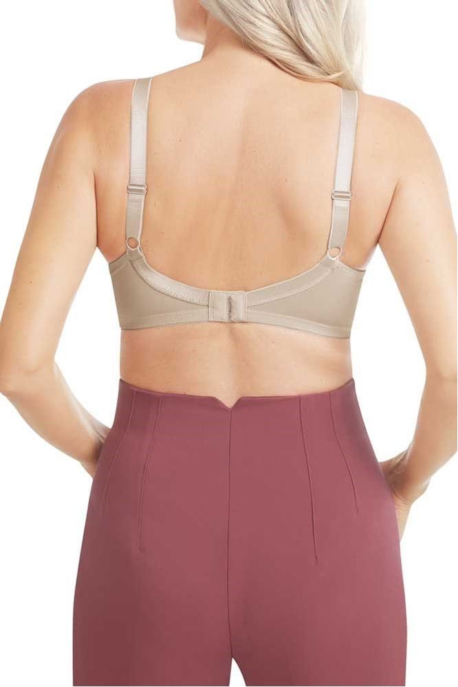 Amoena Nancy Front Fastening Wirefree Bra -Nude