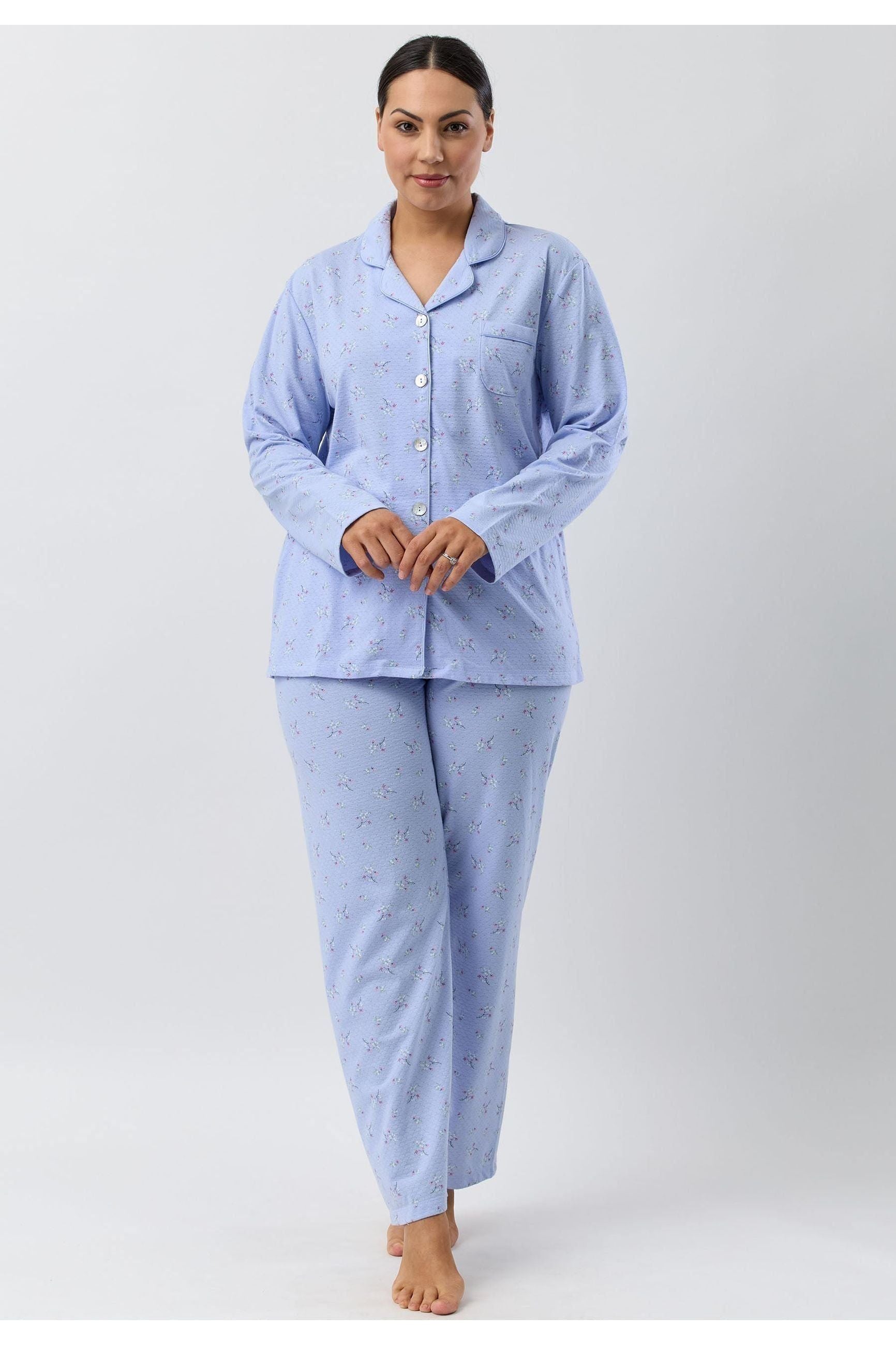 Schrank Sweet Pea Poly/Cotton Knit PJ -Lavender(16 Only)