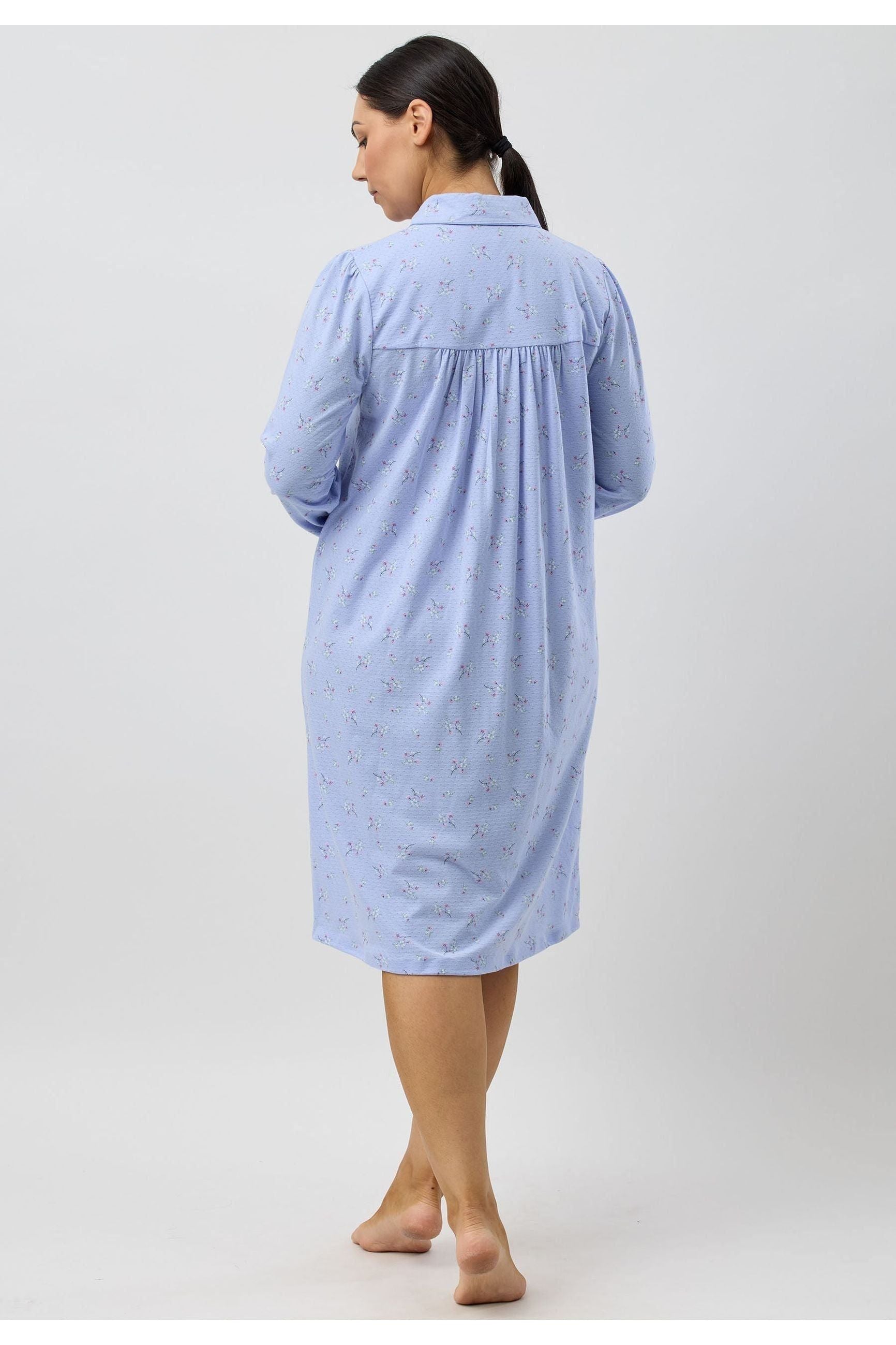 Schrank Sweet Pea Poly/Cotton Knit Short Nightie -Lav(20 & 24)