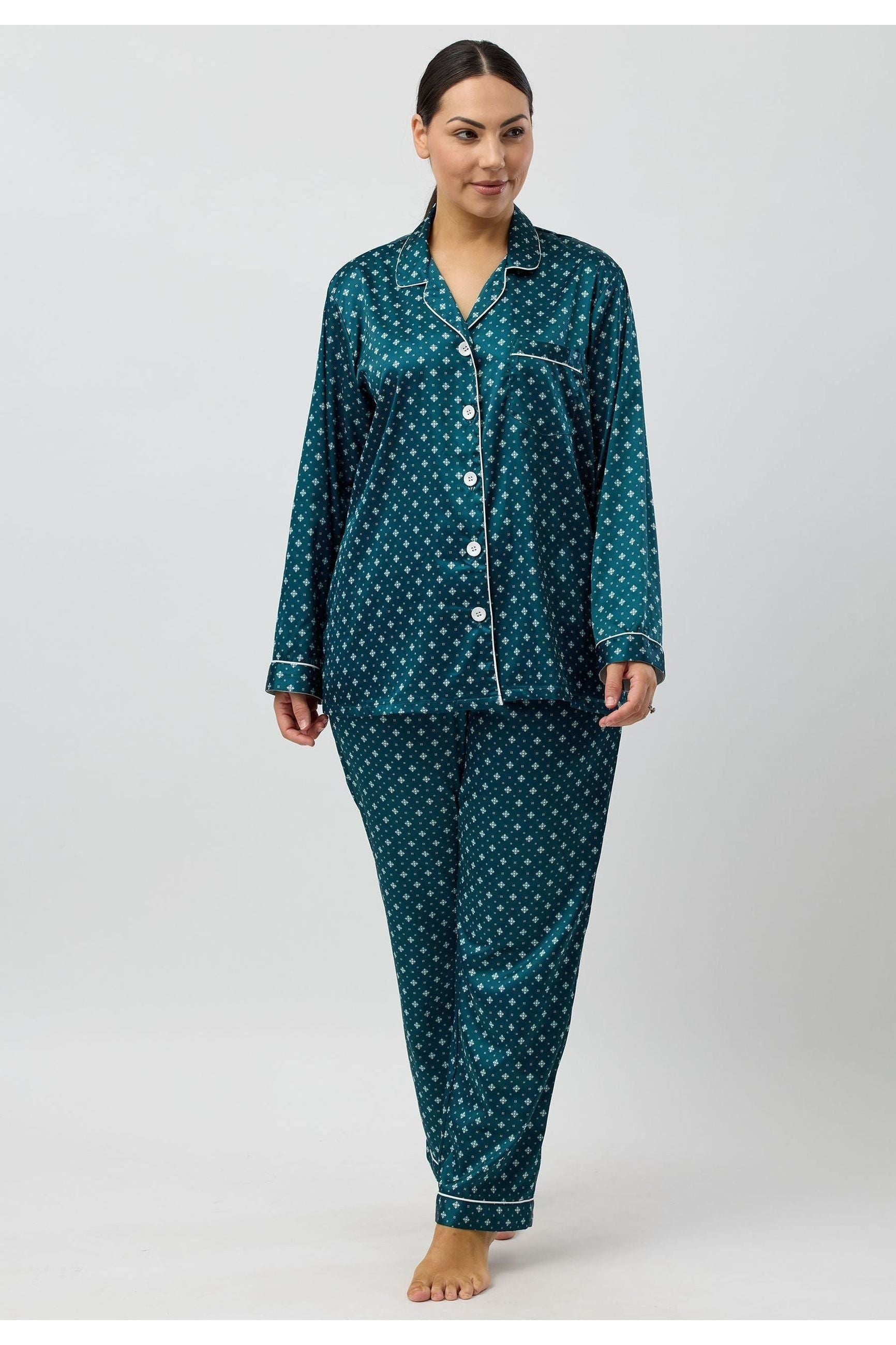 Schrank Art Deco Polyester Satin PJ -Forest(12 & 16)
