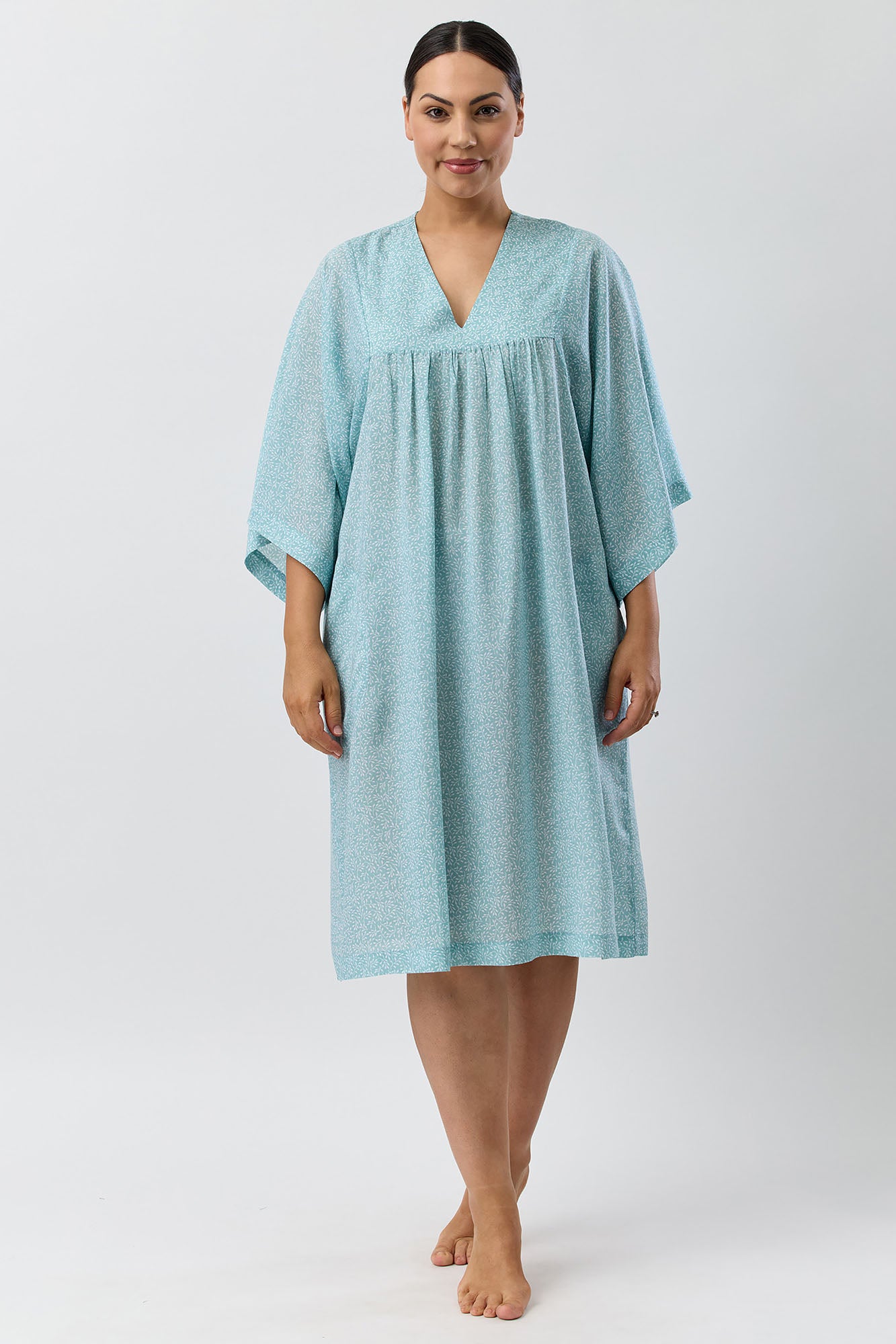 Schrank Foliage Lyocell Kaftan -Jade