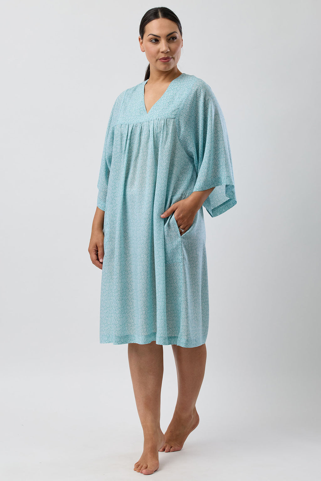 Schrank Foliage Lyocell Kaftan -Jade