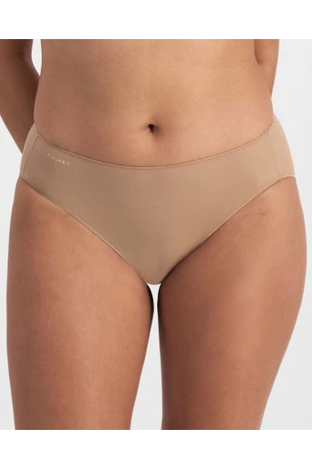 Jockey No Panty Line Promise Hi Cut Brief -Flesh