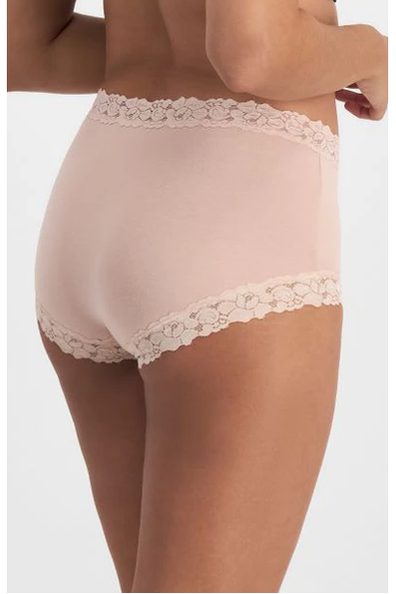 Jockey Parisienne Cotton Full Brief -Dusk
