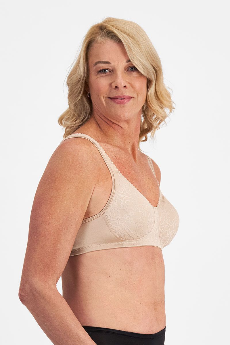 Playtex Ultimate Lift & Shape Wirefree Bra -Nude