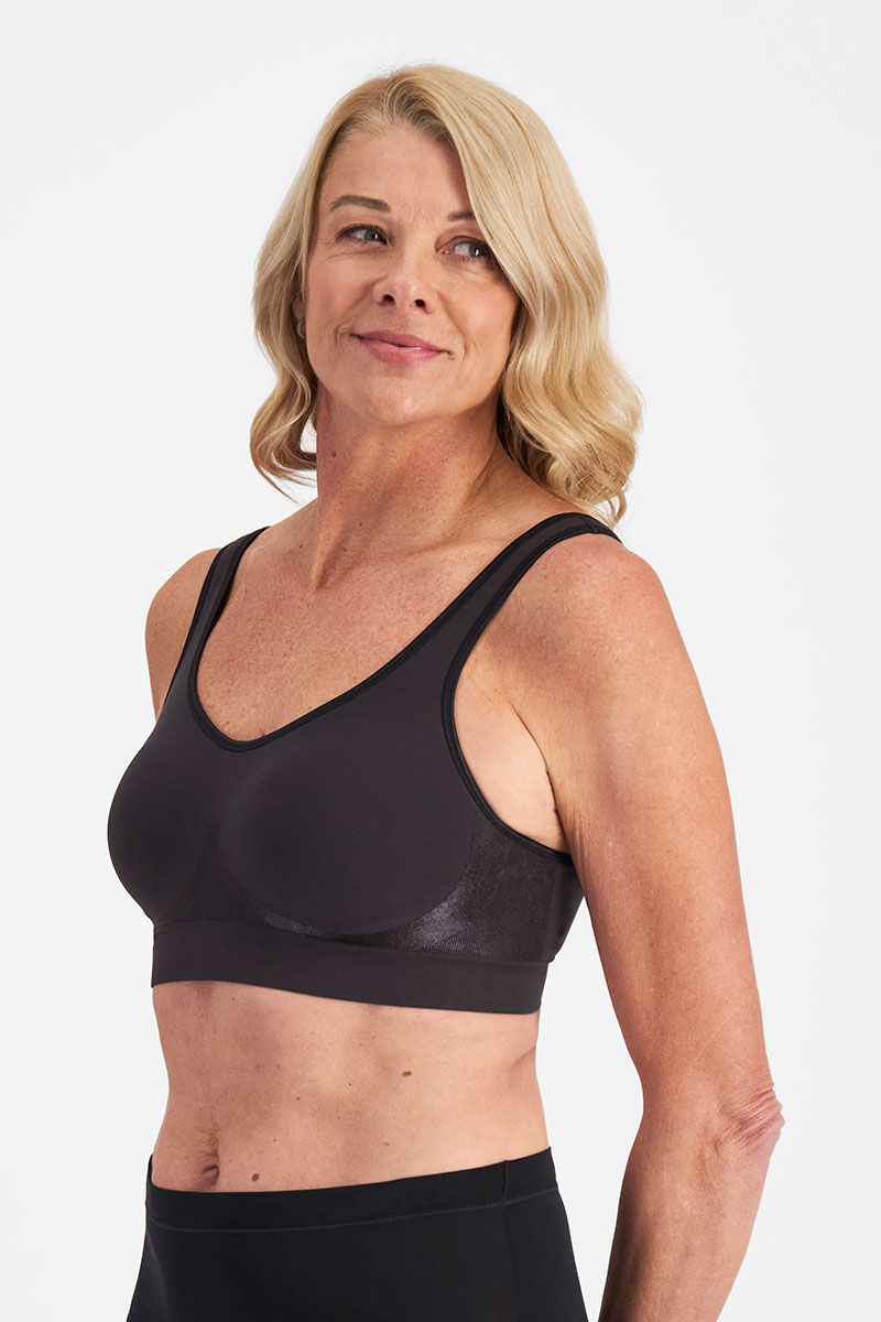 Playtex Comfort Revolution Wirefree Bra -Black