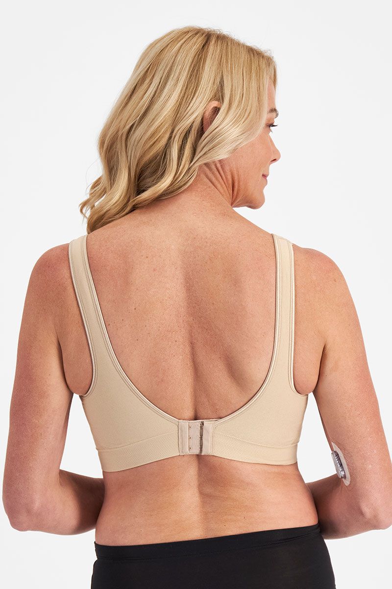 Playtex Comfort Revolution Wirefree Bra -Nude