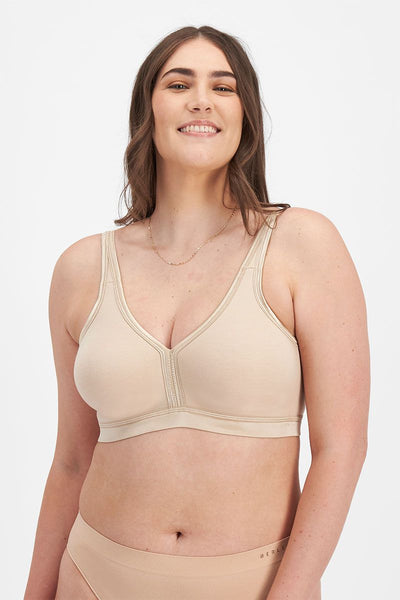 Berlei Classic Wirefree Body Bra -Latte