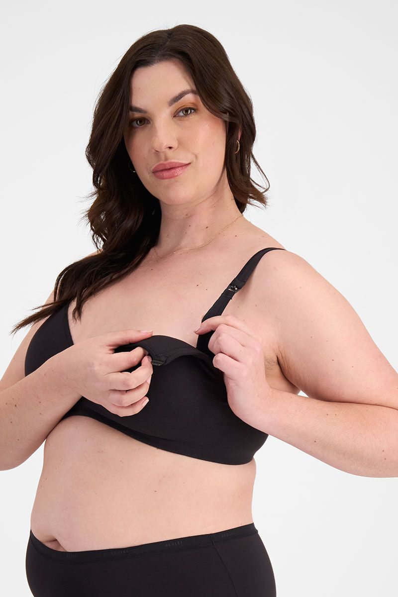 Berlei Barely There Maternity Bra -Black(10DD & 16C)