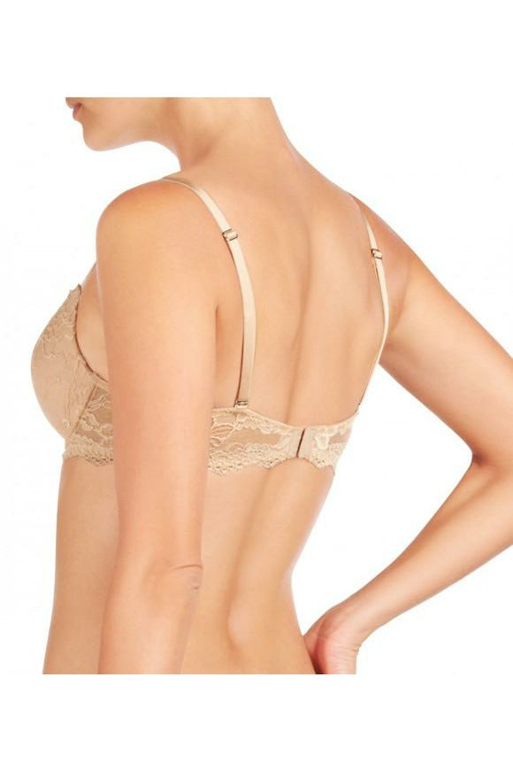 Pleasure State OMB Lace Plunge Bra -Frappe