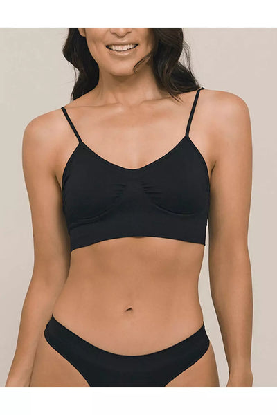 Kayser Women's Silicone Free Strapless Bra - Black - Size 10C