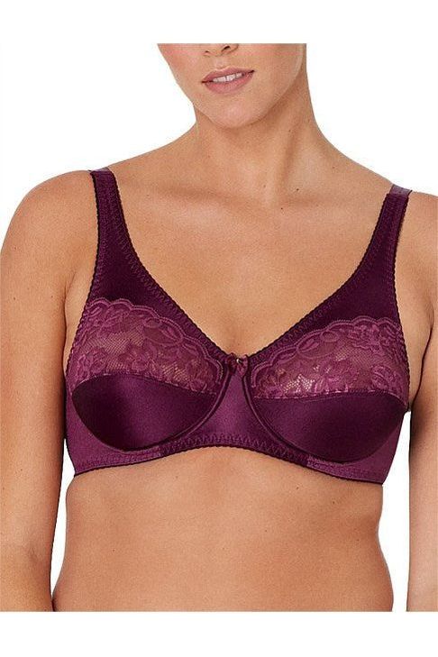 Fayreform Classic Underwire Bra -Grape (12DD Only)