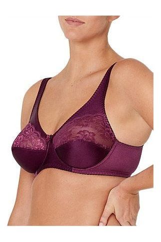 Fayreform Classic Underwire Bra -Grape (12DD Only)