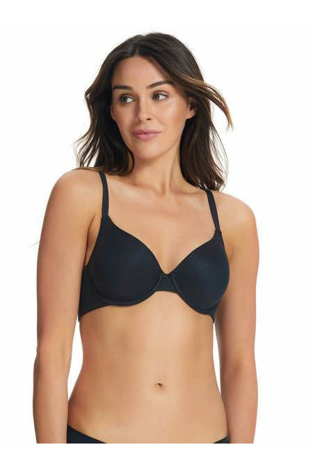 Fine Lines Memory Underwire Bra -Black