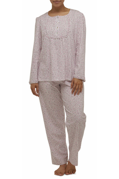 Schrank Ditsy Cotton Knit Pyjama -Pink(24 & 26)