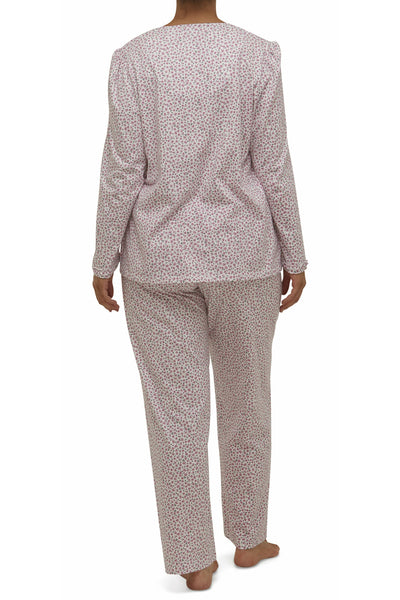Schrank Ditsy Cotton Knit Pyjama -Pink(24 & 26)