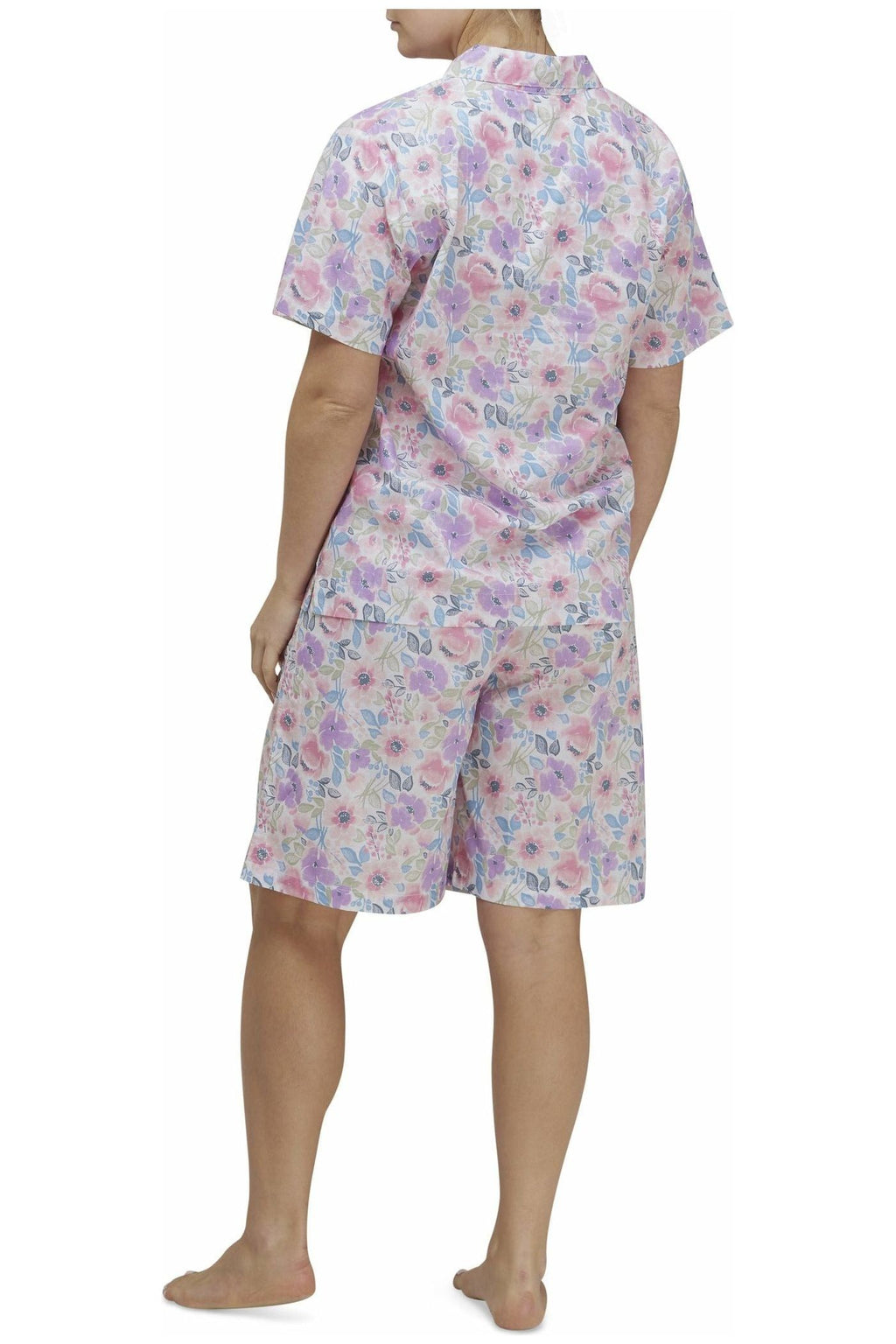 Schrank Jade Cotton Short Leg Pyjama -Pink(20 Only)