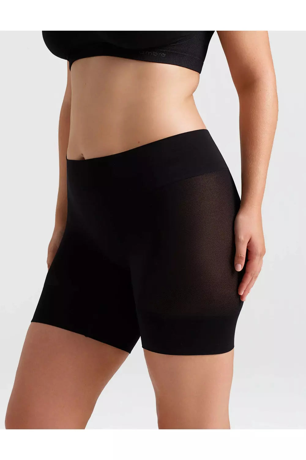 Ambra Curvesque Anti Chafing Short -Black(24+ Only)