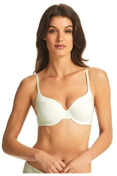 Fine Lines Embrace Underwire Bra -Cloud