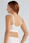 Amoena Ester Front Fastening Post Surgery Bra -White(14D/14DD/16C/16D/18D/18DD/20D)