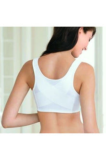 Bestform Wirefree Cotton Posture Bra -White