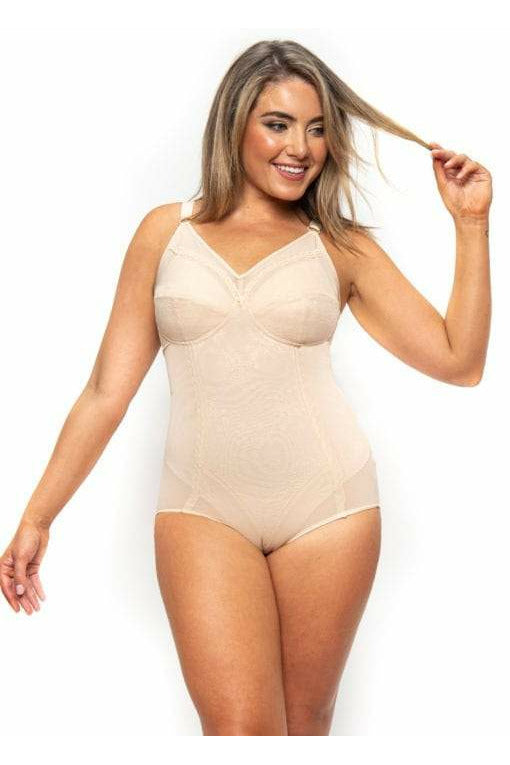 La Sculpte Wirefree Bodysuit -Beige(20D & 14DD)