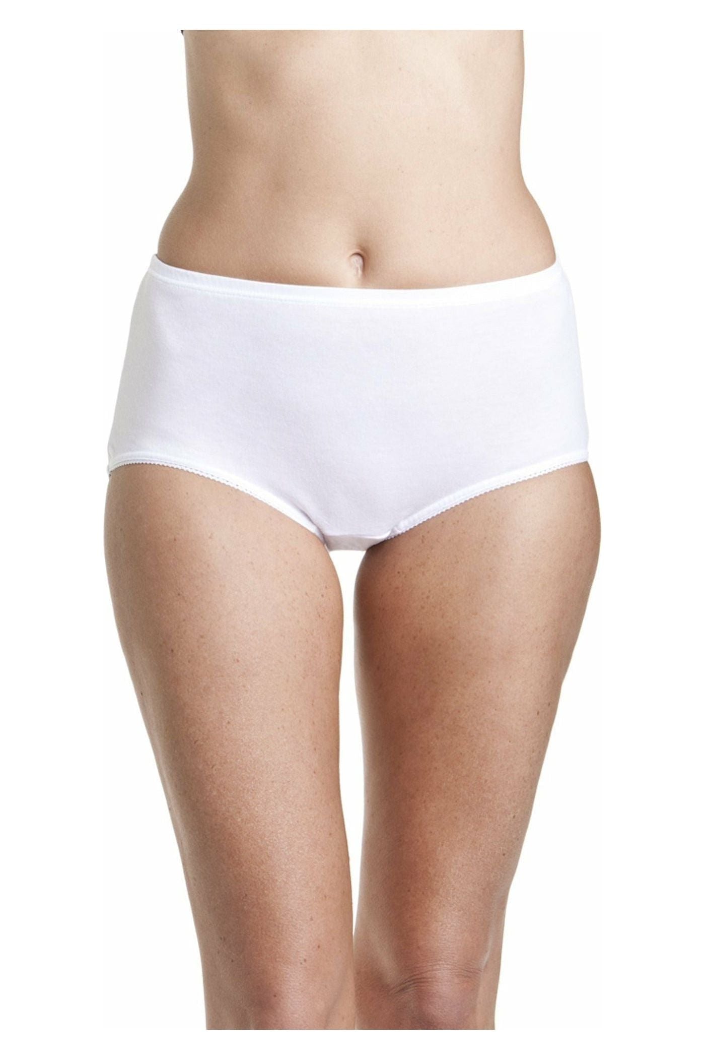 Bonds Cotton Midi Brief -Shell(10) & White(10)