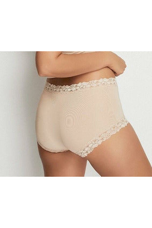 Jockey Parisienne Classic Cheeky Brief W8824M White Womens Underwear